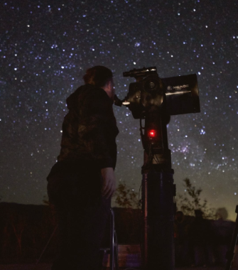 Observación de estrellas en el Parque Nacional El Leoncito, San Juan